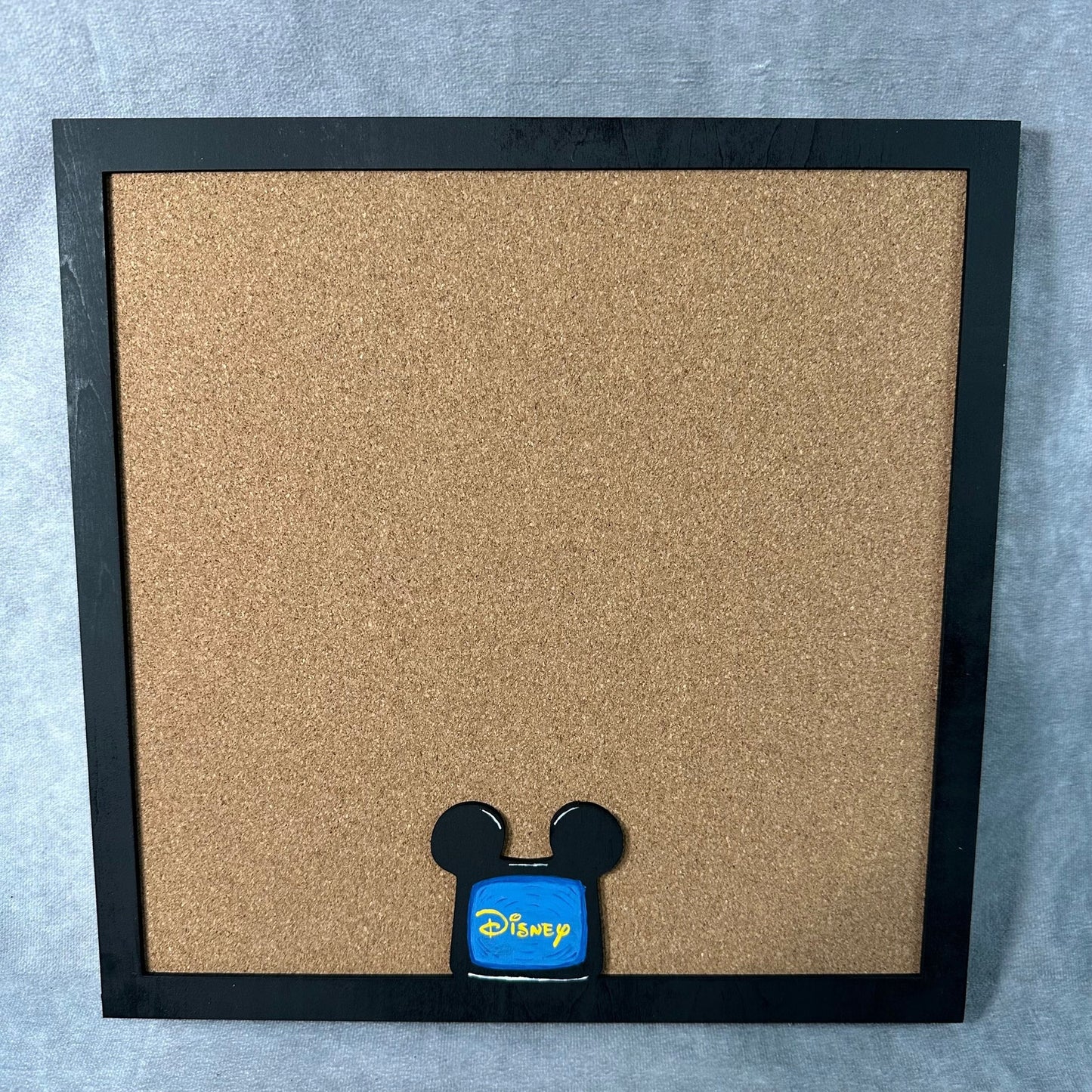Custom Disney Pin Board - Disney Channel TV Wood Frame