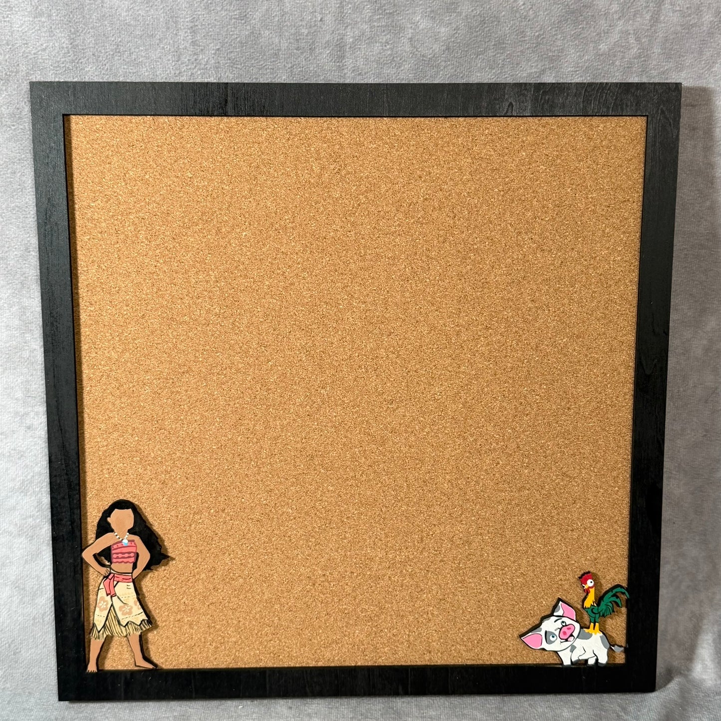 Custom Disney Pin Board - Moana - Hand Painted