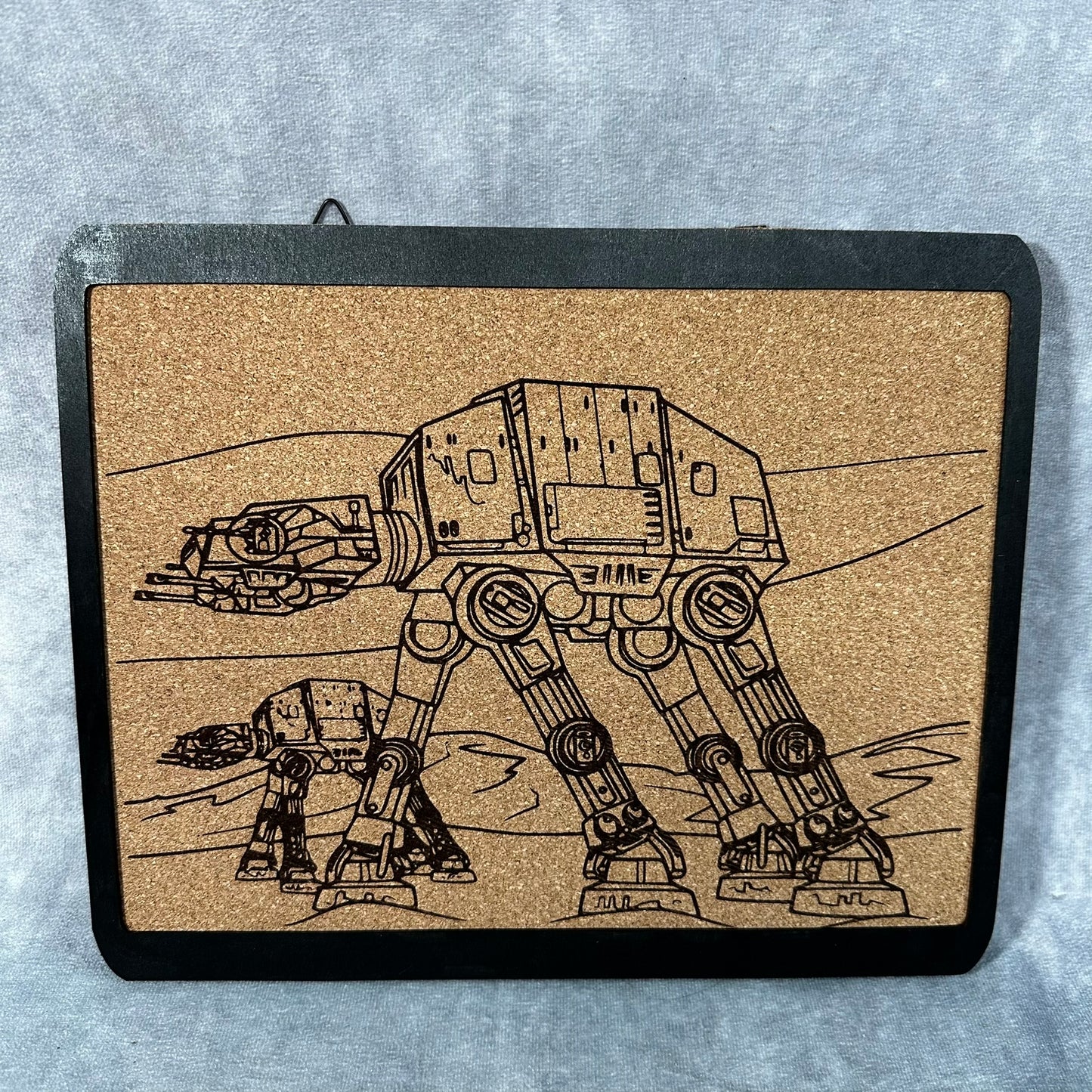 Custom Disney Pin Board - Star Wars AT-AT Walker - Laser Engraved
