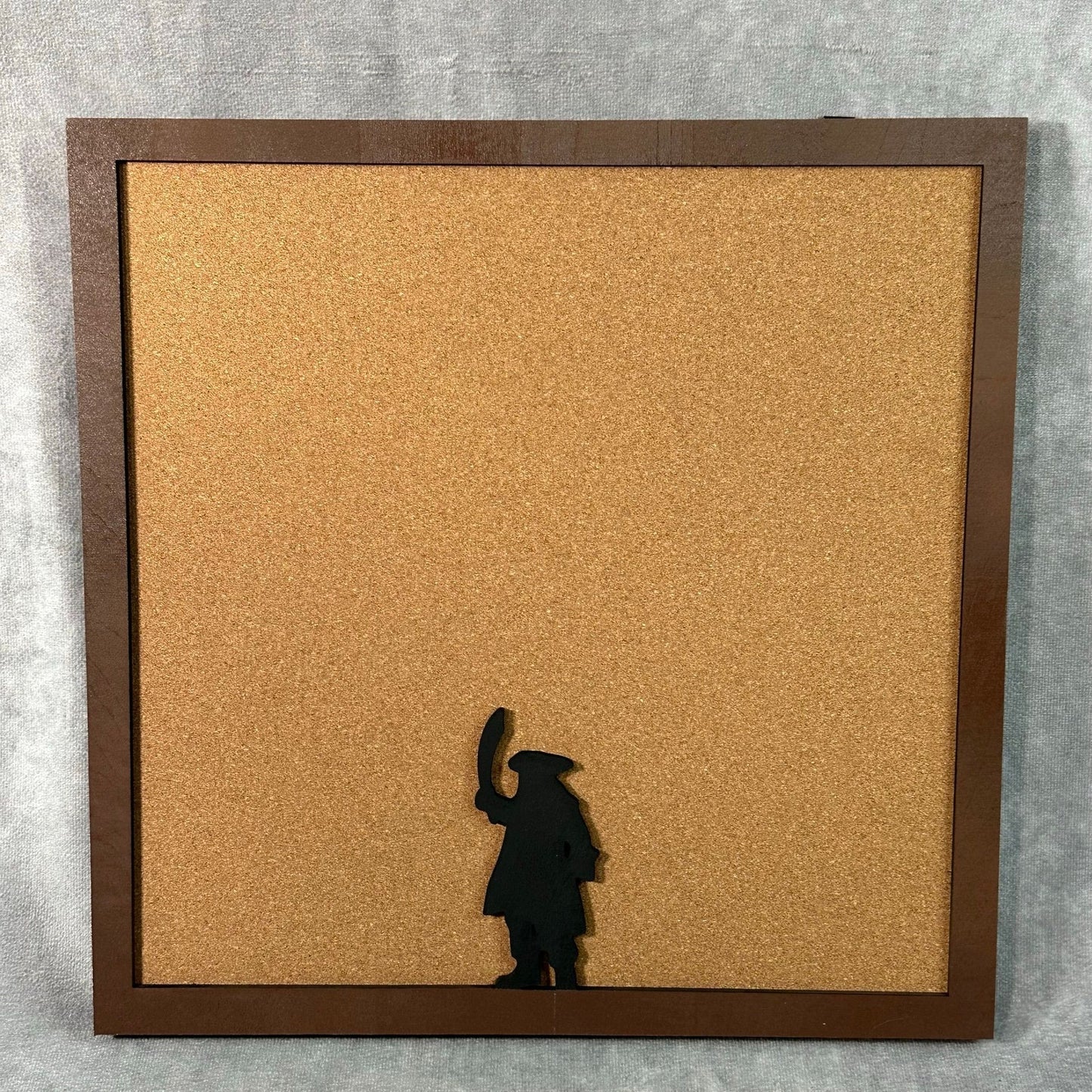 Custom Disney Pin Board - Jack Sparrow Pirates Wood Frame
