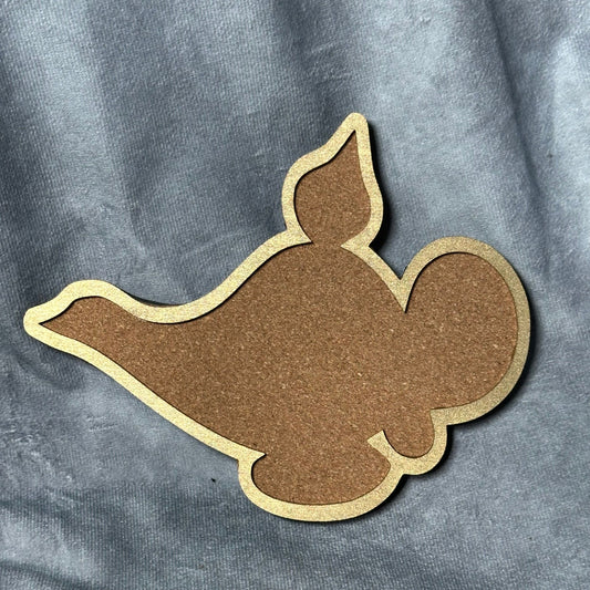 Custom Disney Pin Board - Genie Lamp Aladdin *Mini* Board