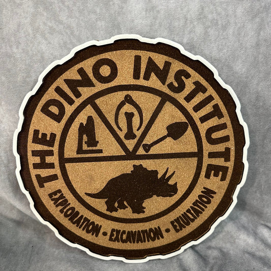 Custom Disney Pin Board - Dinoland Dinosaur Dino Institute - Laser Engraved
