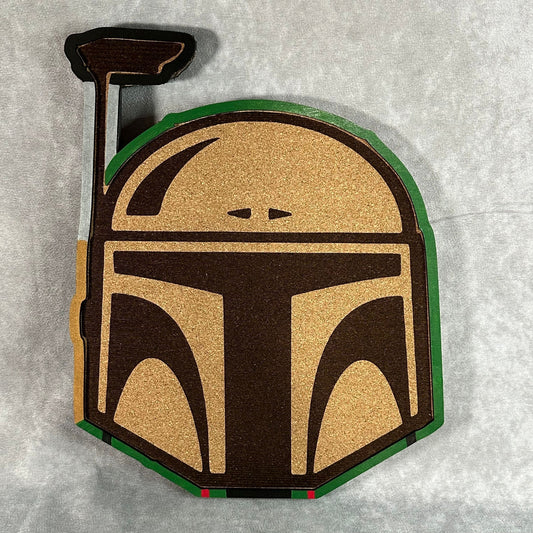 Custom Disney Pin Board - Boba Fett - Laser Engraved