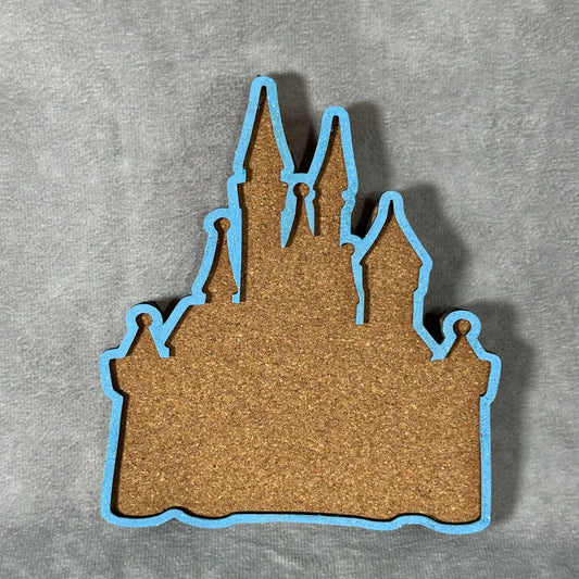 Custom Disney Pin Board - Cinderella Castle *Mini* Board