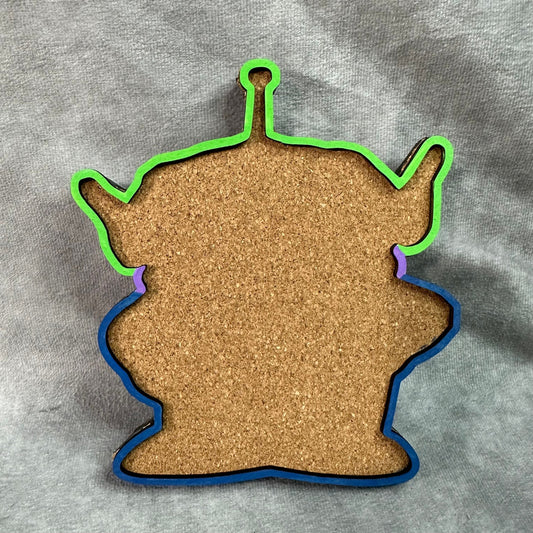 Custom Disney Pin Board - Toy Story Green Alien *Mini* Board