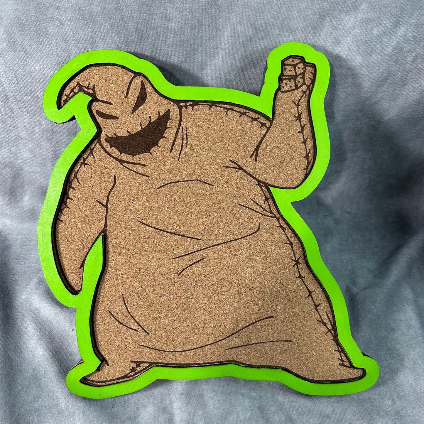 Custom Disney Pin Board - Oogie Boogie - Laser Engraved
