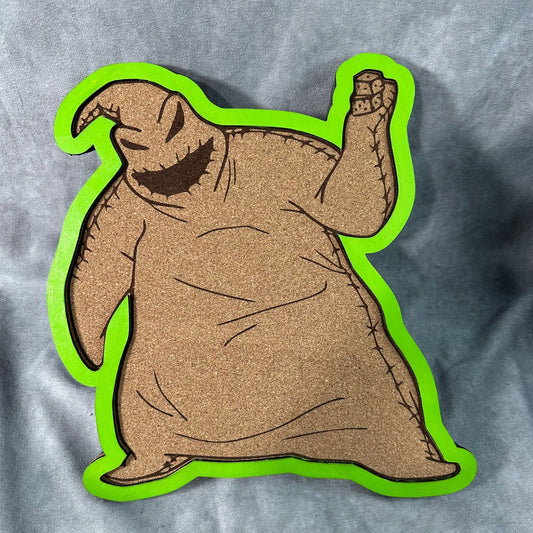 Custom Disney Pin Board - Oogie Boogie - Laser Engraved