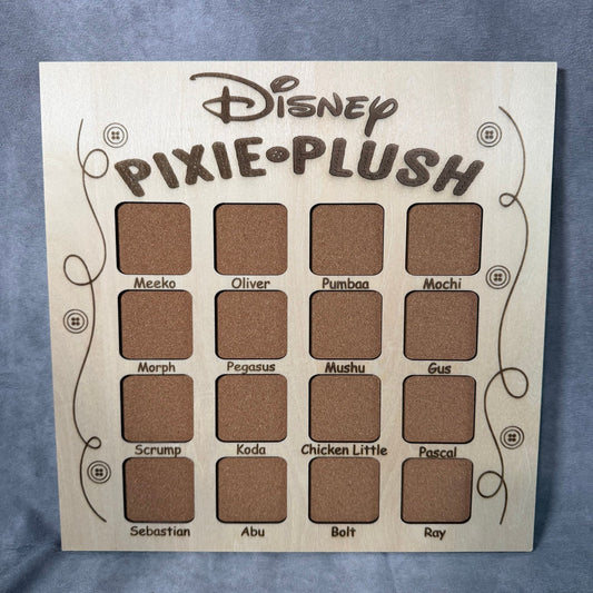 Custom Disney Pin Board - Pixie Plush - Fits Entire Set!