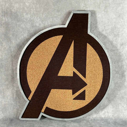 Custom Disney Pin Board - Avengers Logo - Laser Engraved