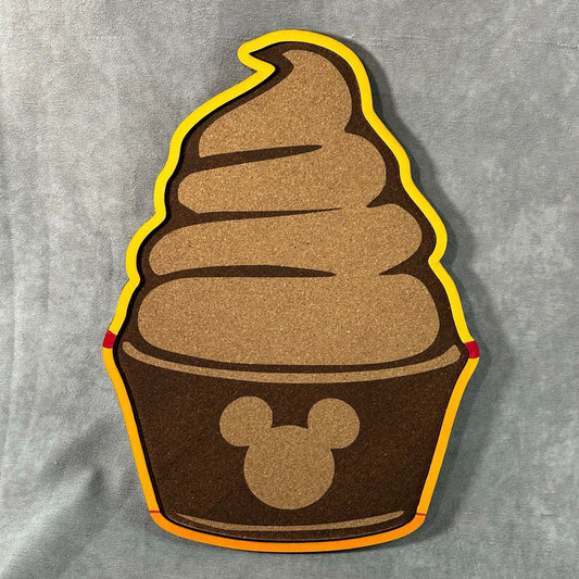 Custom Disney Pin Board - Dole Whip - Laser Engraved