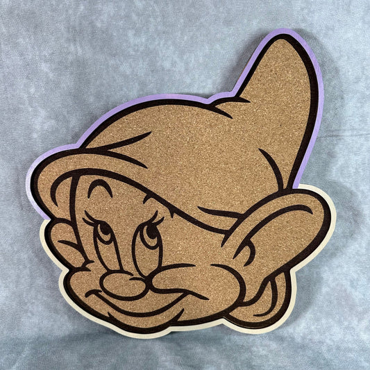 Custom Disney Pin Board - Dopey - Laser Engraved