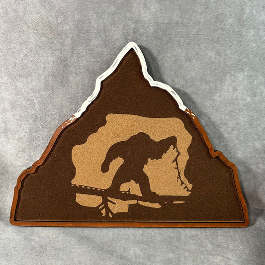 Custom Disney Pin Board - Expedition Everest Yeti - Laser Engraved