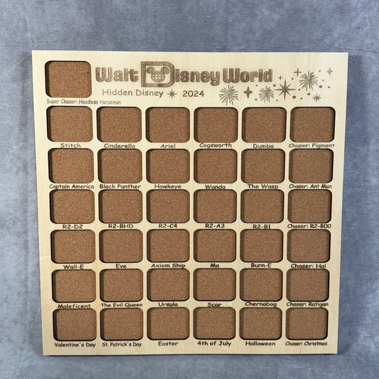 Disney World Hidden Mickey 2024 - Fits Entire Set!