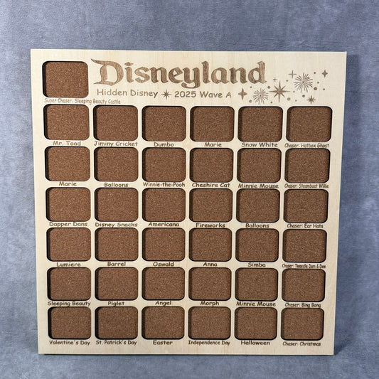 2025 Disneyland Hidden Mickey Wave A - Fits Entire Set!