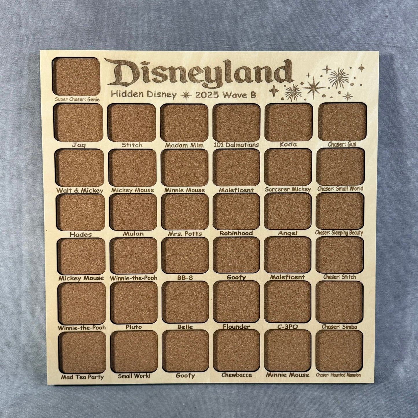 2025 Disneyland Hidden Mickey Wave B - Fits Entire Set!