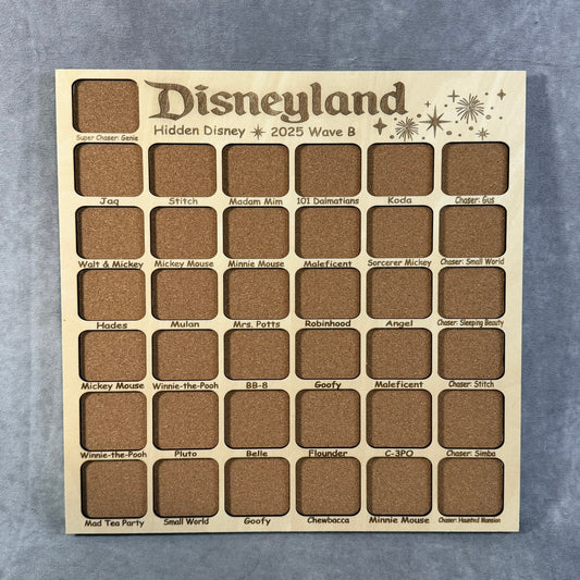 2025 Disneyland Hidden Mickey Wave B - Fits Entire Set!
