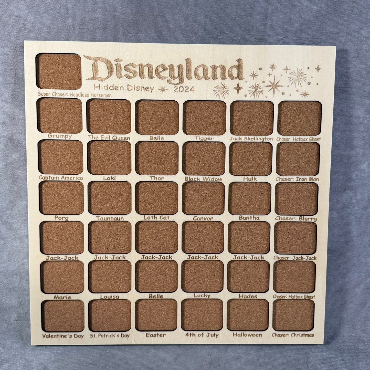 Disneyland Hidden Mickey 2024 - Fits Entire Set!