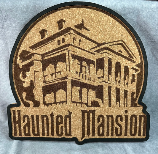 Custom Disney Pin Board - Haunted Mansion - Laser Engraved