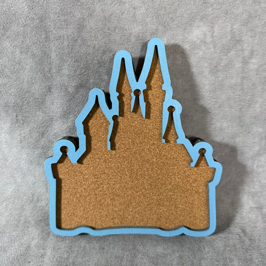Custom Disney Pin Board - Cinderella Castle *Mini* Board