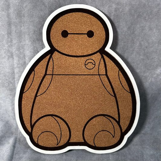 Custom Disney Pin Board - Baymax - Laser Engraved