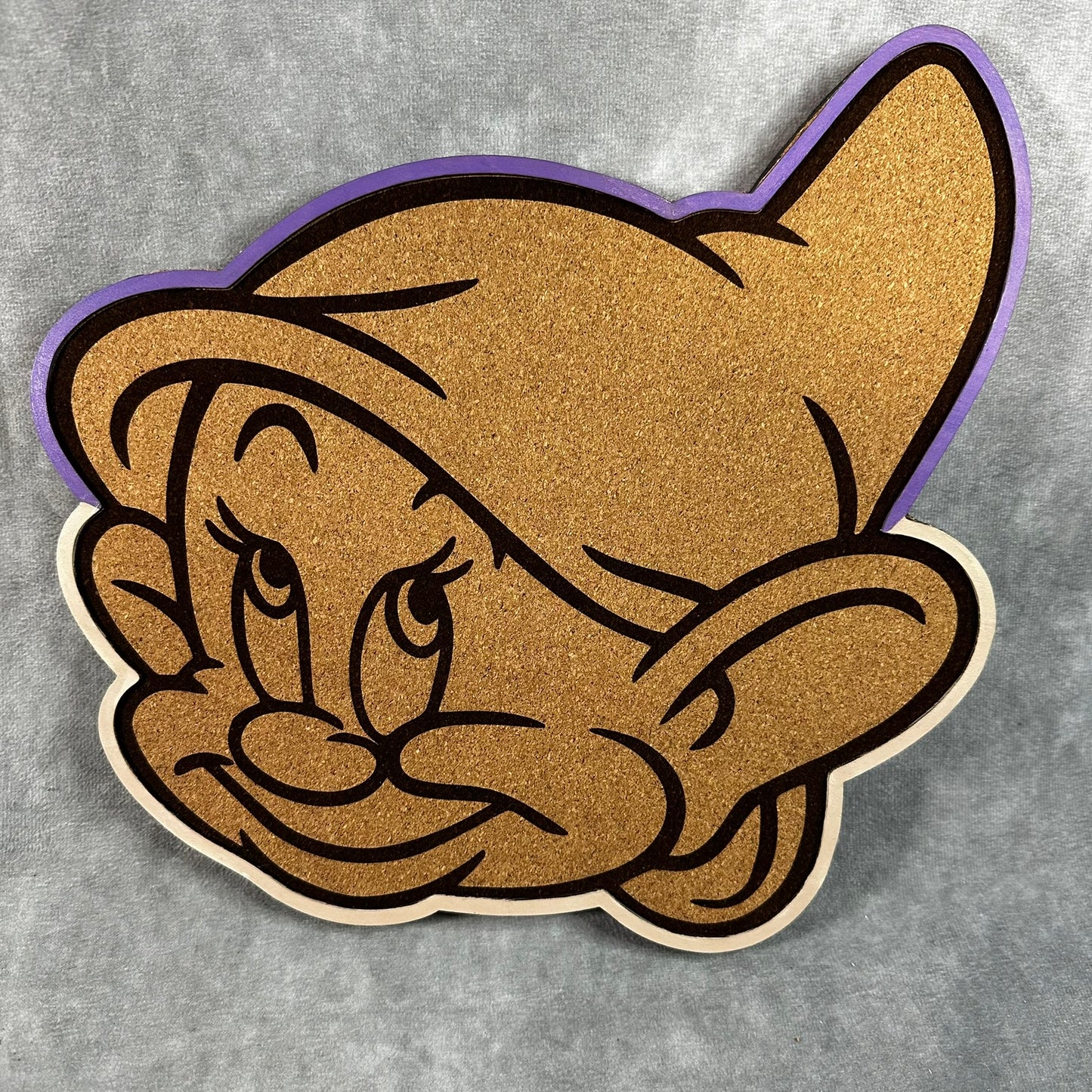 Custom Disney Pin Board - Dopey - Laser Engraved