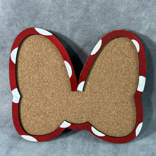 Custom Disney Pin Board - Minnie Bow *Mini* Board